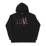Vlone Hoodie Autumn and Winter Men's Men's Pullover Hooded Sweater European and American Fashionable Jacket