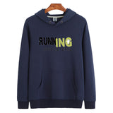 Slogan Graphic Hoodie Printed Sweater