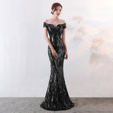 Sequin Evening Dress Sequined Evening Dress Slim Dress