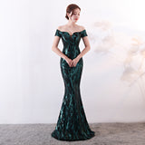 Sequin Evening Dress Sequined Evening Dress Slim Dress