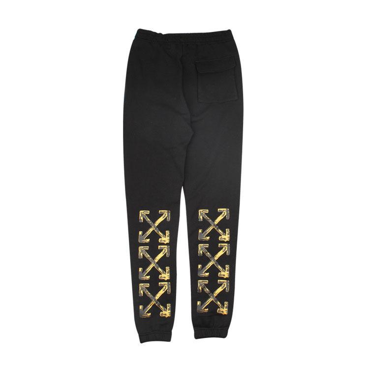 Off White Sweatpants Men and Women Autumn Casual Plus Size Ow Women Loose Casual Fashionable Trousers Owt
