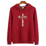 Slogan Graphic Hoodie Men's Sweatshirt Pullover Coat