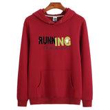 Slogan Graphic Hoodie Printed Sweater