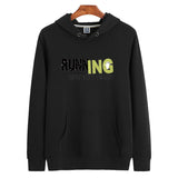 Slogan Graphic Hoodie Printed Sweater