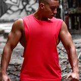 Man Tanks Men's Solid Color Sports Vest