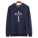 Slogan Graphic Hoodie Men's Sweatshirt Pullover Coat