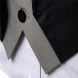 Men's Dress Vests Men's Vest Casual Jacket Business Waistcoat Men's V-neck Suit Vest