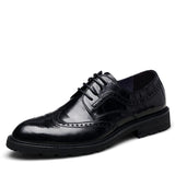Indo Western Shoes Brogue Men's Shoes Leather Shoes Men's Genuine Leather England Style Men's Leather Shoes