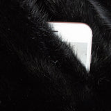 Beaver Coat Men Marten Overcoats Men's Hooded Mosaic Coat