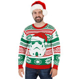 Ugly Christmas Sweater Fall Men's Clothing Santa Claus Printed Clothing Women's Pullover Sweater Couple Wear