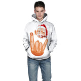 Ugly Christmas Sweater Men's Fall Winter Coat Hoodie 3D Digital Printing Sweatshirt Baseball Uniform
