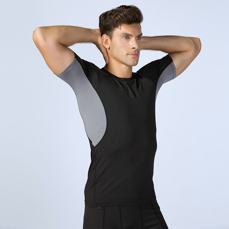Anti Sweat Closing Sports Short Sleeve