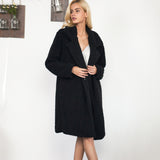 Full Length Faux Fur Coat