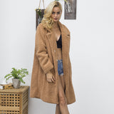 Full Length Faux Fur Coat
