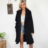 Full Length Faux Fur Coat