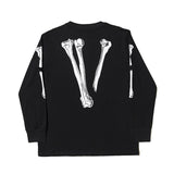 Vlone Sweatshirt Life Skull Bone Large V Pullover Sweater Hip Hop Long Sleeve Trendy Men and Women