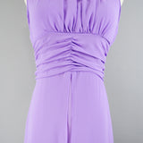 Prom Dresses Halter Beaded Swing Strapless Sexy Dress Chiffon Formal Dress