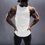Man Tanks Men's Fitness Casual Patchwork Vest