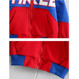 Toddler Boys Jackets Boy's Autumn Coat Baseball Uniform