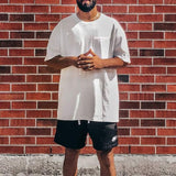 Fog Double Line Loose and Simple Short Sleeve Men and Women Couple Tshirt Fear Of God