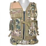 Tactics Style Men's Outdoor Vest Tactical Vest Outdoor Tactics Vest Camouflage Multifunction Vest Field Outdoor Vest