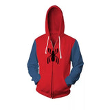 Men Spider Hoodie Spider-Man 3D Printing Cardigan Hoodie