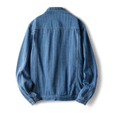 Men's Shirts Casual Striped Jacket