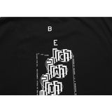 Cavempt Ce Life Cave @ MPT C.E Fashion Brand Geometric Letter Steam Wave Casual Printed Short Sleeves Men's and Women's T-shirt