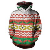 Ugly Christmas Sweater Autumn and Winter Digital Printing Loose Hooded Sweater plus Size