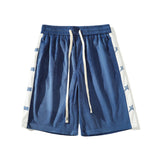 Men Shorts Polyester Peach Skin Loose Sports