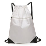 Drawstring Bag Solid Color Drawstring Backpack Lightweight Outdoor Backpack