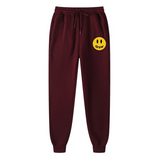 Smiley Face Hoodie Smiley Print Loose Men's Women's Pullover Hoodie