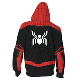 Men Spider Hoodie Hero Return Spider-Man 3D Printing Hooded Casual