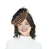 Kentucky Derby Hats Veil Headdress Top Hat