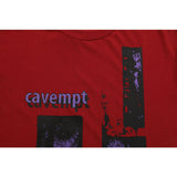 Cavempt CE Cave @ MPT C.E Red Vintage Steam Style T-shirt Short Sleeve
