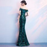 Sequin Evening Dress Evening Dress Summer Fishtail Gown