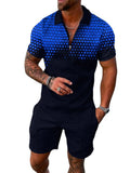 Polo Shirts Men's Polo Shirt Suit Short Sleeve Casual