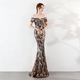 Sequin Evening Dress Sequined Evening Dress Slim Dress