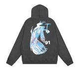 Rrr123 Hoodie Vintage Heavy Hooded Sweater