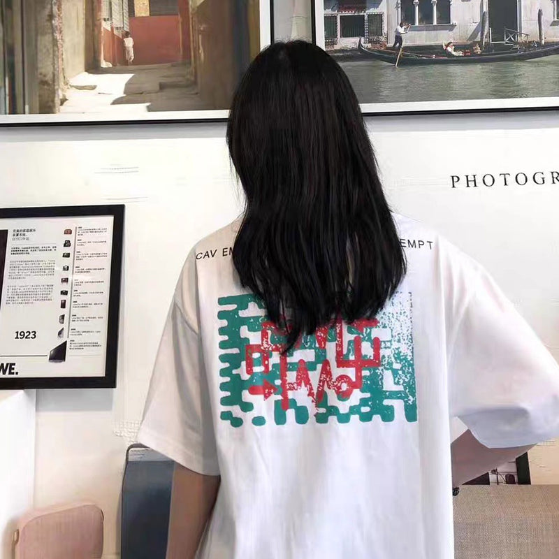 Cavempt Ce C.E Cav @ Empt Maze Men and Women Short Sleeve