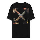 Off White Tshirt Arrow Men Owt Women Short Sleeve