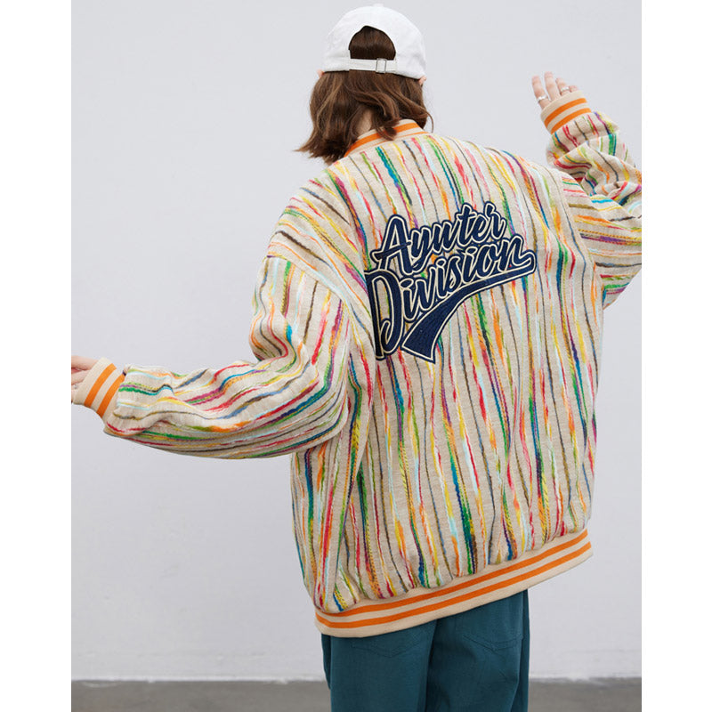 Letterman Jacket Outfit Senior Jackets Varsity Baseball Coat Vintage Baseball Uniform Jacket for Men and Women