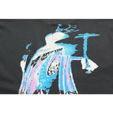 Rrr123 T-Shirt Vintaget Summer Loose