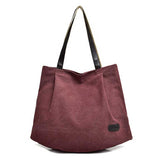 The Teacher Tote Fashion Women's Canvas Shoulder Bag Mori Style Large Capacity Totes Women's Handbag Artistic Casual Women's Bag
