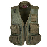 Tactics Style Men's Outdoor Vest Tactical Vest Summer Men's Camouflage Vest Outdoor Multi-Pocket