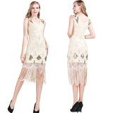 The Great Gatsby Dresses Vintage Sequins Dress Dress Gown