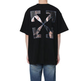 Off White T Shirt Short Sleeve Large Size Men's Unisex Sports and Leisure Owt