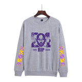 In Memory of Kobe Hoodie Kobe Men and Women Fashion Casual Fleece-Lined Crew Neck Sweater