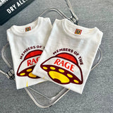 Human Made T-shirt Slub Cotton T-shirt Loose Short Sleeve Men and Women