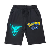 Men and Women Pokemon Pikachu Pant Pokemon Pokemon Bica Printed Children's Shorts
